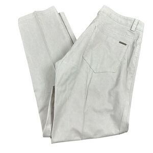 Calvin Klein Light Gray Cotton Chinos Classic Fit Pants 30x30‎